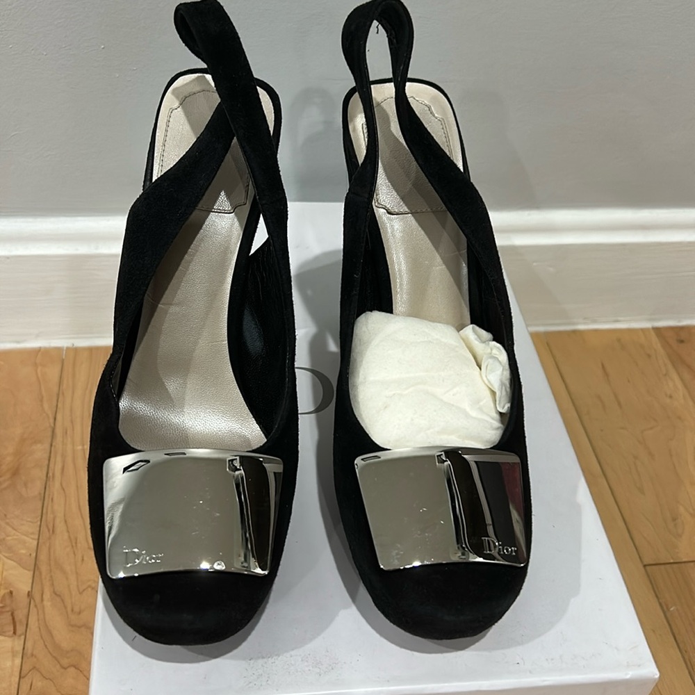 Dior mirror sling back